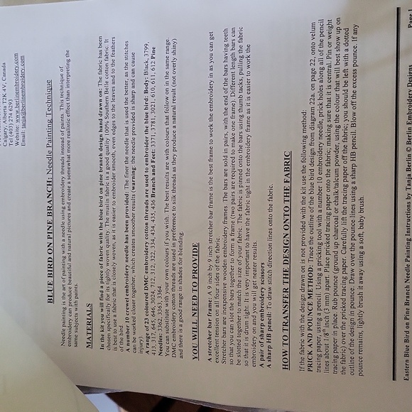 Needle painting Kit - Picture 4 of 4